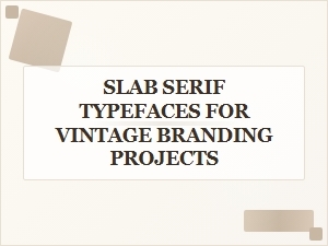 Discover Vintage Slab Serifs: Open-Source Options